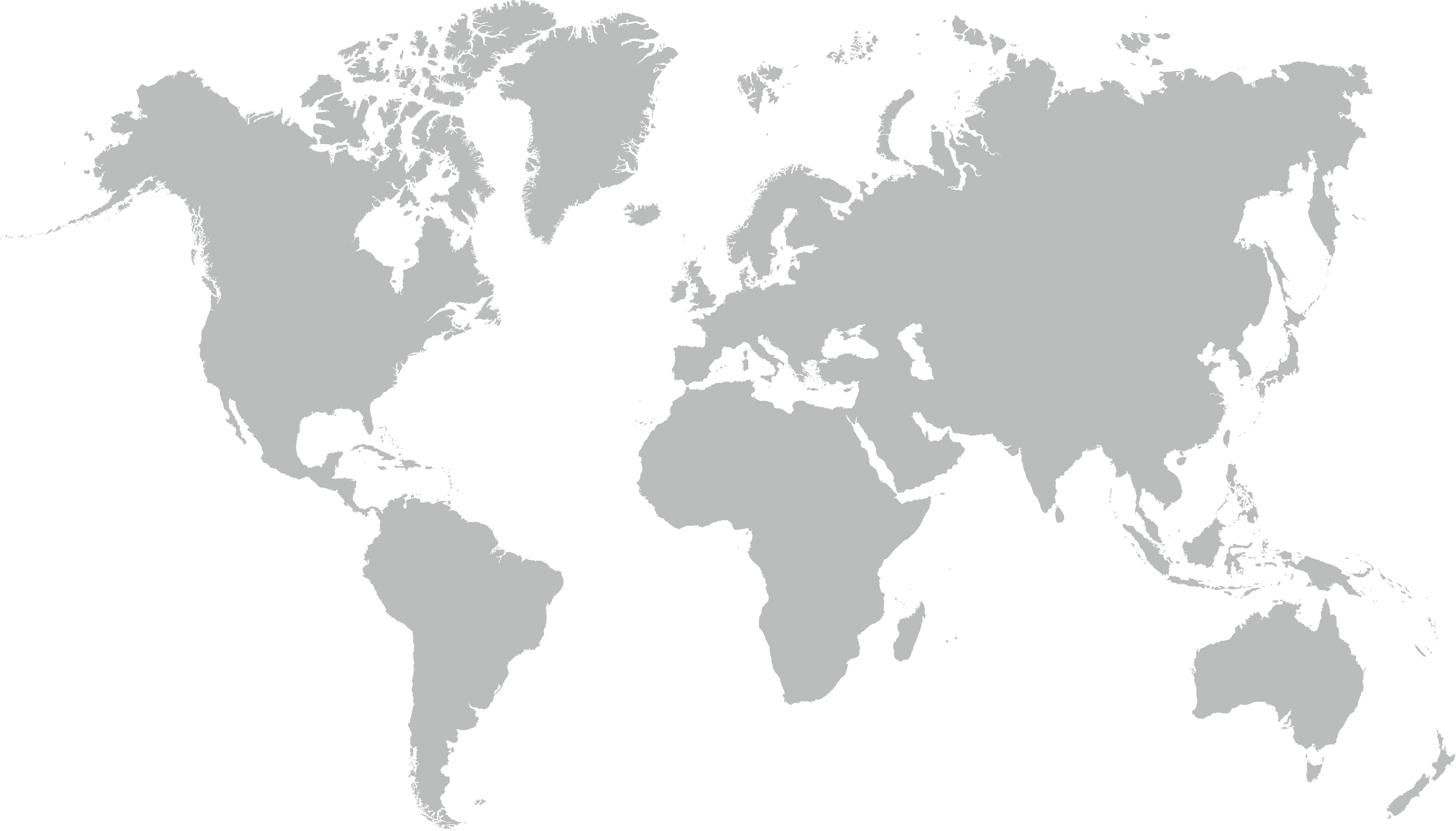 World Map showing Bengal Consultants presence